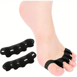 2-Pack Toe Separators for Shoes and Boots, Ergonomic Design for Comfortable Toe Alignment, Prevent Blisters and Promote Healthy Spacing, Durable Material, Pedicure