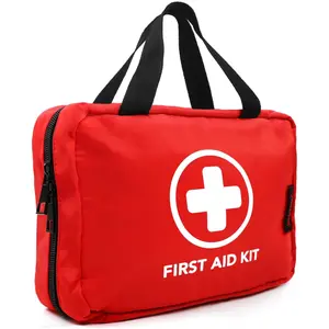 Car First Aid Kits 330 Count Survival Gear Home Travel Size Small Emergency Kit Tactical Hiking EVA Camping Essentials Backpack Sports Office Boat Urgent Accident