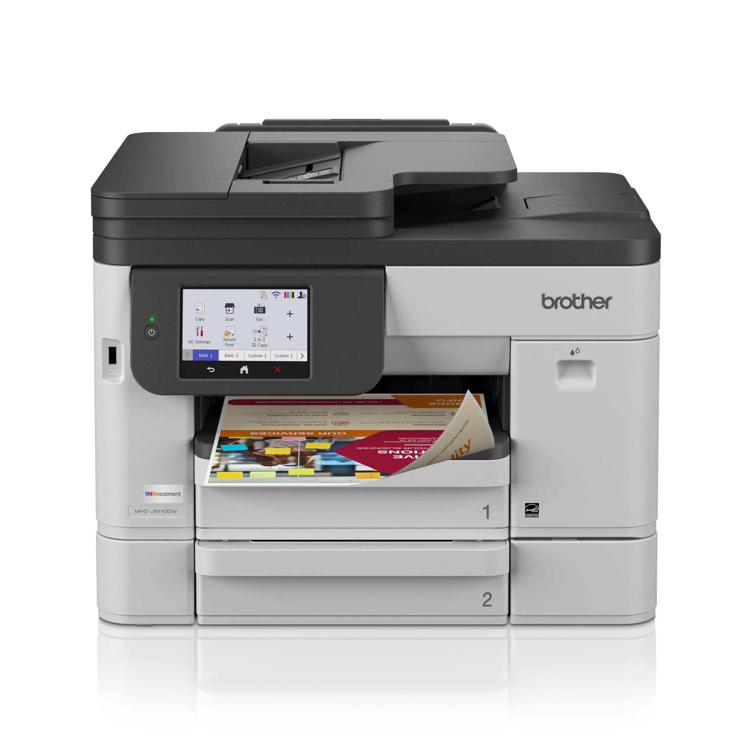 BROTHER COLOR INKJET INKVESTMENT MFC-J5010DW