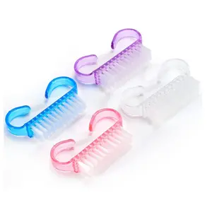Nail Brush Set, 4 Counts Nail Brush, Manicure Tool for Daily Use, Nail Care, Soft Bristles Nail Brush, Easy to Hold, Suitable for Home and Salon Use, Pedicure Kit, Nail Care Product