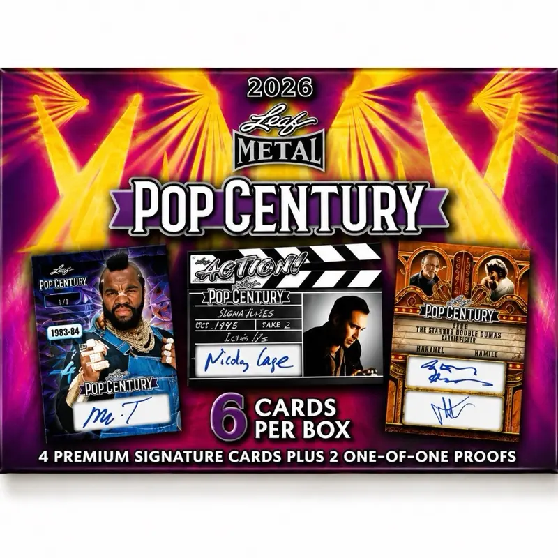 2026 Leaf Pop Century Hobby Box
