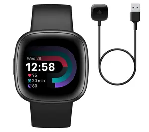 Fitbit Versa 4 Bundle with Extra Charger Band