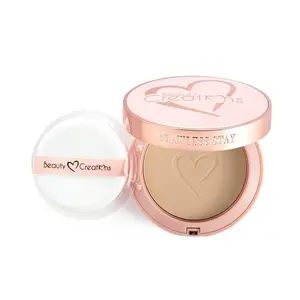 Flawless Stay Powder Foundation | Full Coverage Velvet Matte Pressed Powder