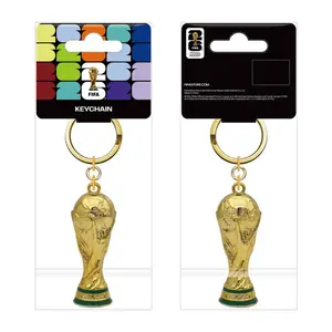 MINISO FIFA World Cup 2026 Series 3D Trophy Keychain - 60mm Size Fashion Accessory #summerwins