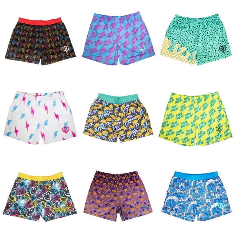 Baseball 101 Shorts – Hustle & Heart Mesh Shorts for Kids, Junior & Adult, Breathable Baseball Athletic Wear, Sports Gift