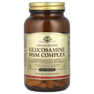 Solgar Glucosamine MSM Complex, 120 Tablets