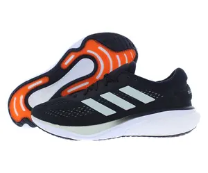 Adidas Supernova 2 Mens Shoes Size 13, Color: Core Black/Linen Green/Impact Orange