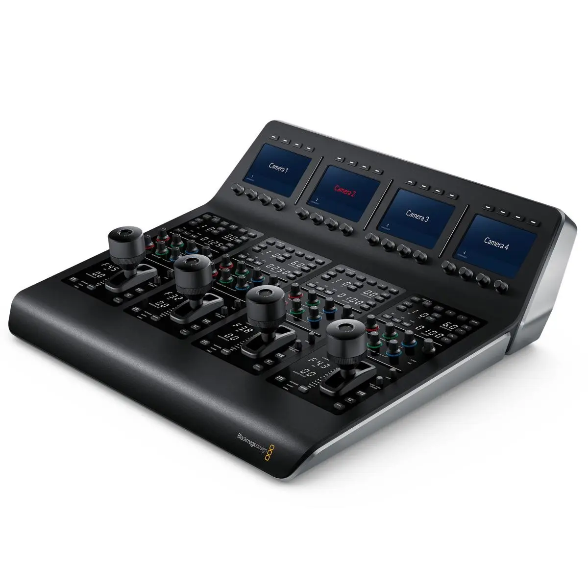 Blackmagic Design ATEM Camera Controller - LCD-Equipped Audio-Video Device with Button Control, Internal Power, Atem Systems Compatibility, Amplifiers/Mixers Support, Cable Connection
