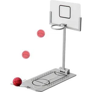 Desktop Basketball Hoop Game, Table Top Basketball Games Mini Desk Toys for Office for Adults Kids Novelty Toy Gift Idea