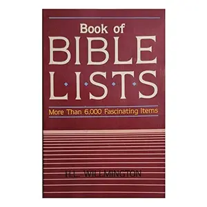 USED-Book of Bible Lists by H. L. Willmington (Paperback)