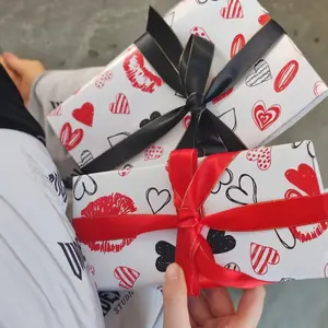 4pcs High-End Gift Wrapping Paper Set, Vibrant Colors, Festive Design, Multi-Purpose Thick Durable Paper, Ideal for Birthdays, Parties, DIY Crafts