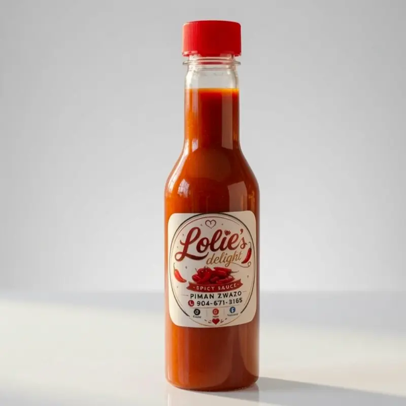 Spicy Sauce 5oz -  Hot  Sauce 5oz - Piman Zwazo 5oz -Piman lakay - Piman Haitien -  Piman bouk- Piman ayisyen