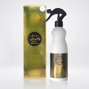 Almas Perfumes Kuwaiti Air Freshener - 480 ML 16.9FL.OZ of Fabric spray - Natural Aged Oud Scent - Odor Fighting Room Spray - long lasting Aroma for home