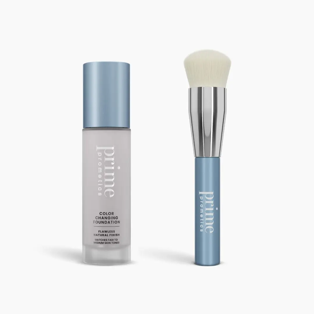 Color Changing Foundation + Brush