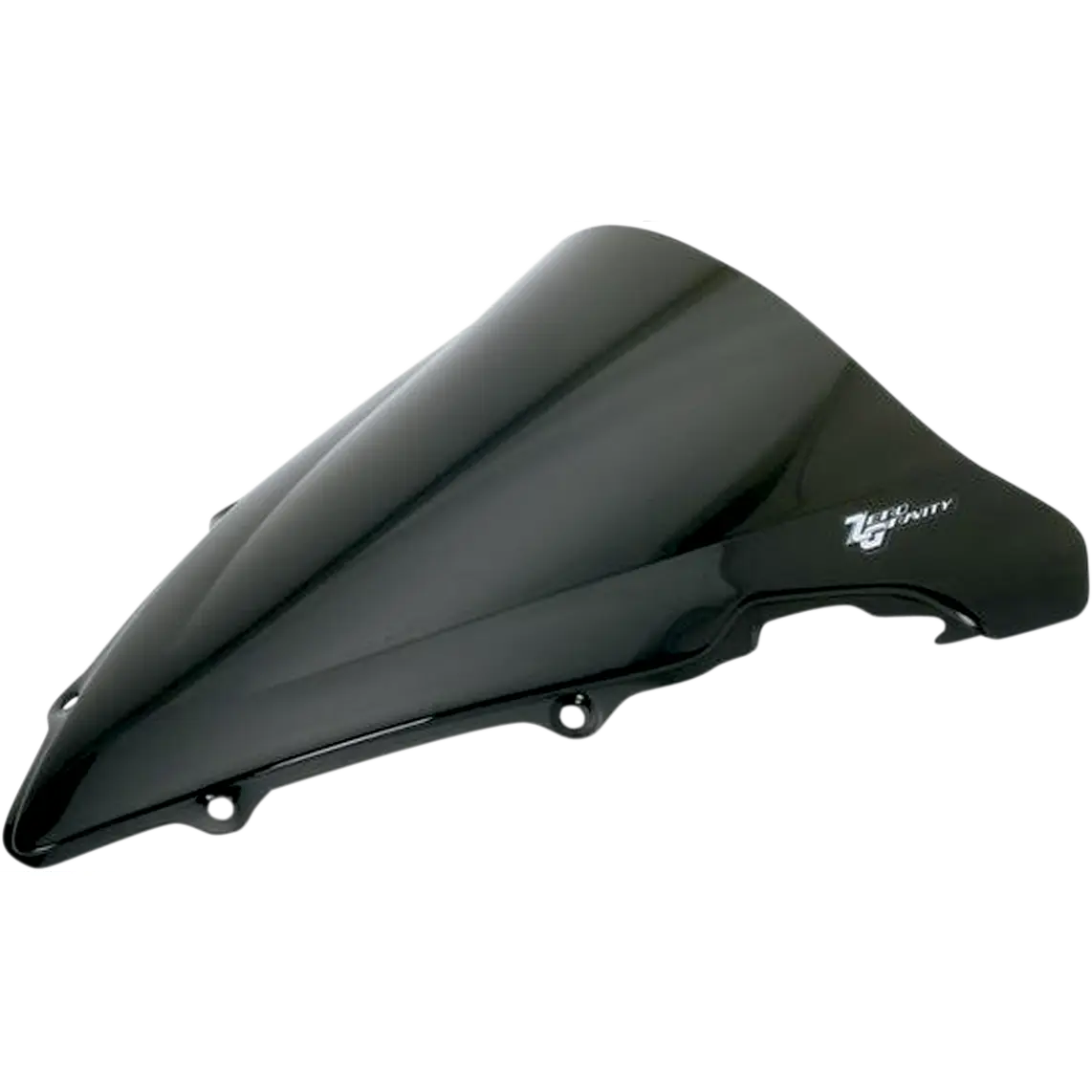 ZERO GRAVITY Double Bubble Windscreen - Dark Smoke - YZF-R6 16-578-19