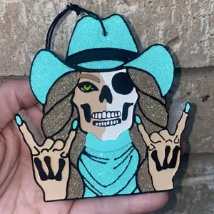 Cowgirl Skelly Freshie