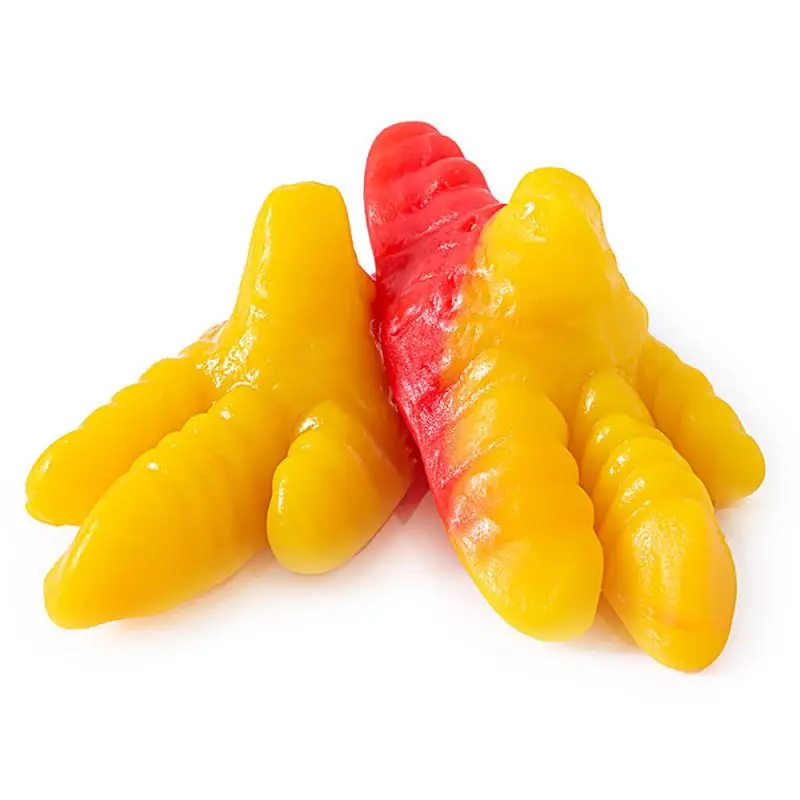 Clever Chicken Feet Fruit Flavored Gummy Candy 6.6 lb