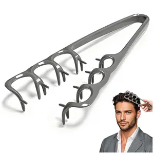 New Upgrade Texture Combs for Men and Women，Volumizing Wide Tooth Hair Styling Comb, Curly Hair Comb for Fluffy Volume (Grey)