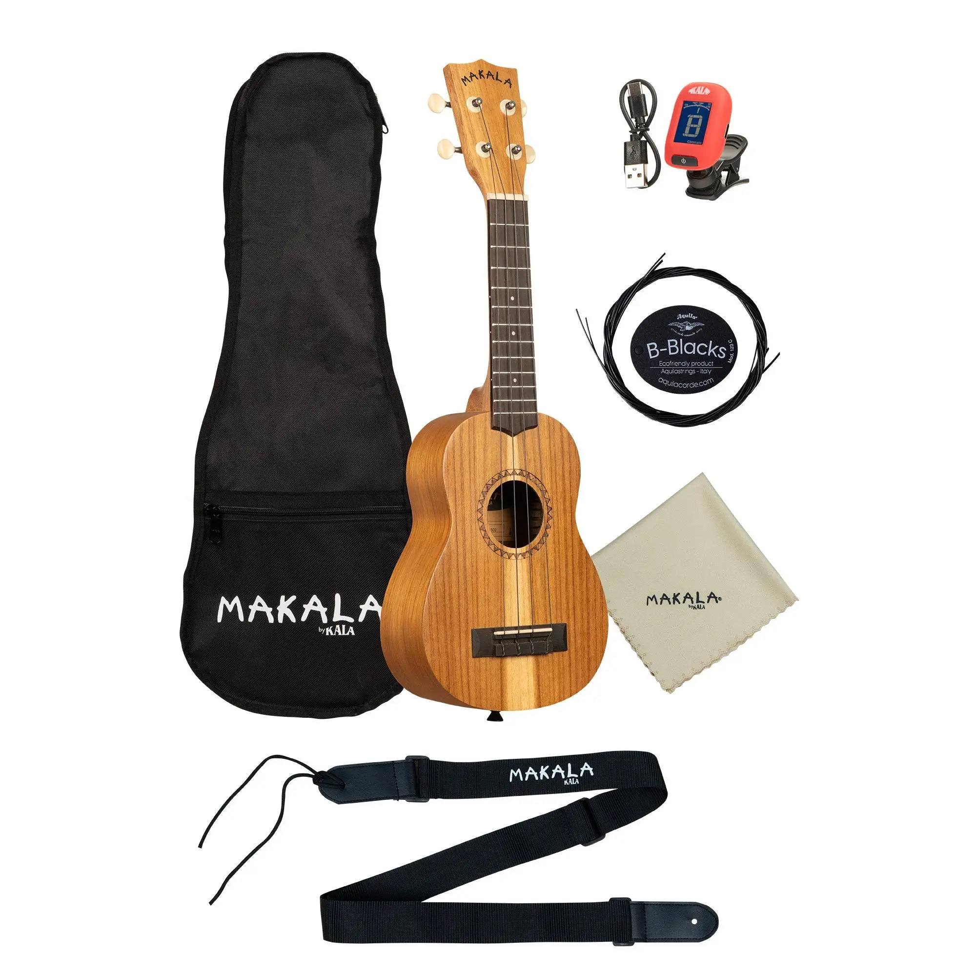Makala Acacia Soprano Pack Ukulele