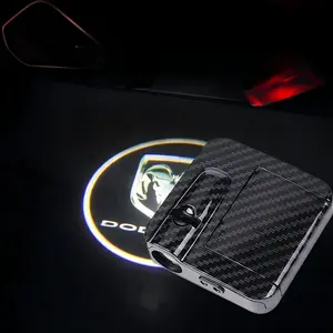 Auto Accessories 2pcs Car Door LED HD Welcome Courtesy Shadow Projector Lamp Logo LightFor Dodge Journey Ram Caravan Charger Grand Caravan