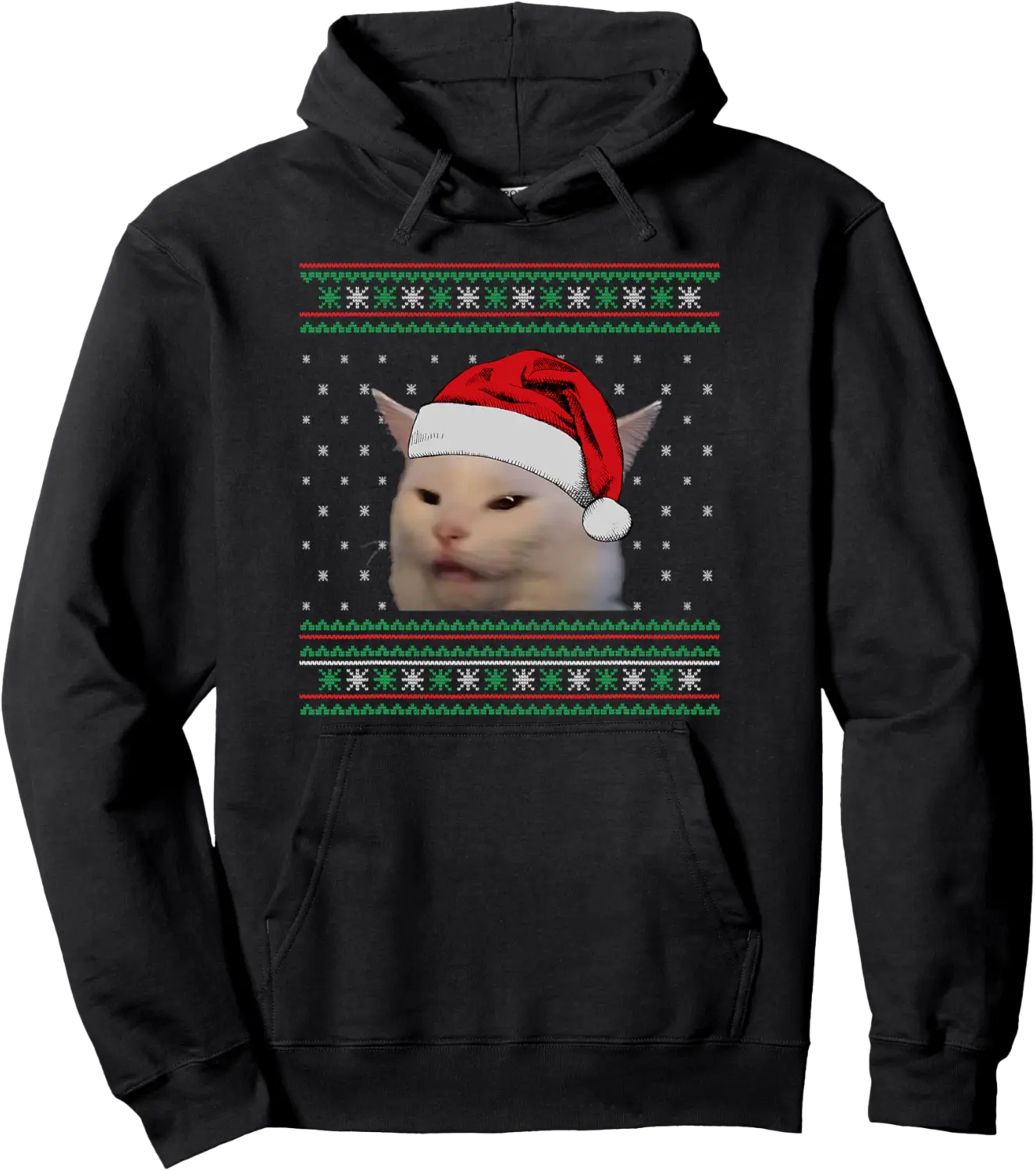 Yelling At A Cat Ugly Christmas Sweater Funny Meme Pullover Hoodie - Griseldatu Shop 78B09QKLQSXQ