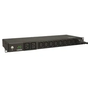 Tripp Lite TRL-PDUMH20HV Pdu Metered 200V - 240V 20A 8 C13 - 2 C19 C20 Horizontal 1URM