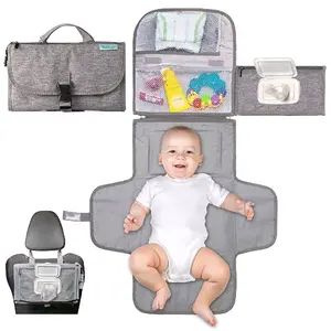 Portable Baby Diaper Changing Mat - Clean, Fast, Stress-Free Changes for On-the-Go Diaper Bags, Baby Travel Gear