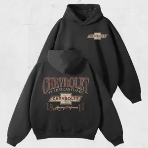 Chevrolet American Classic Hoodie, Sweatshirt, T-Shirt Vintage Graphic Tee, Retro Car Lover Shirt, Unisex Streetwear, Chevy Shirt, Gift For Lover Truck For Men For Husband
