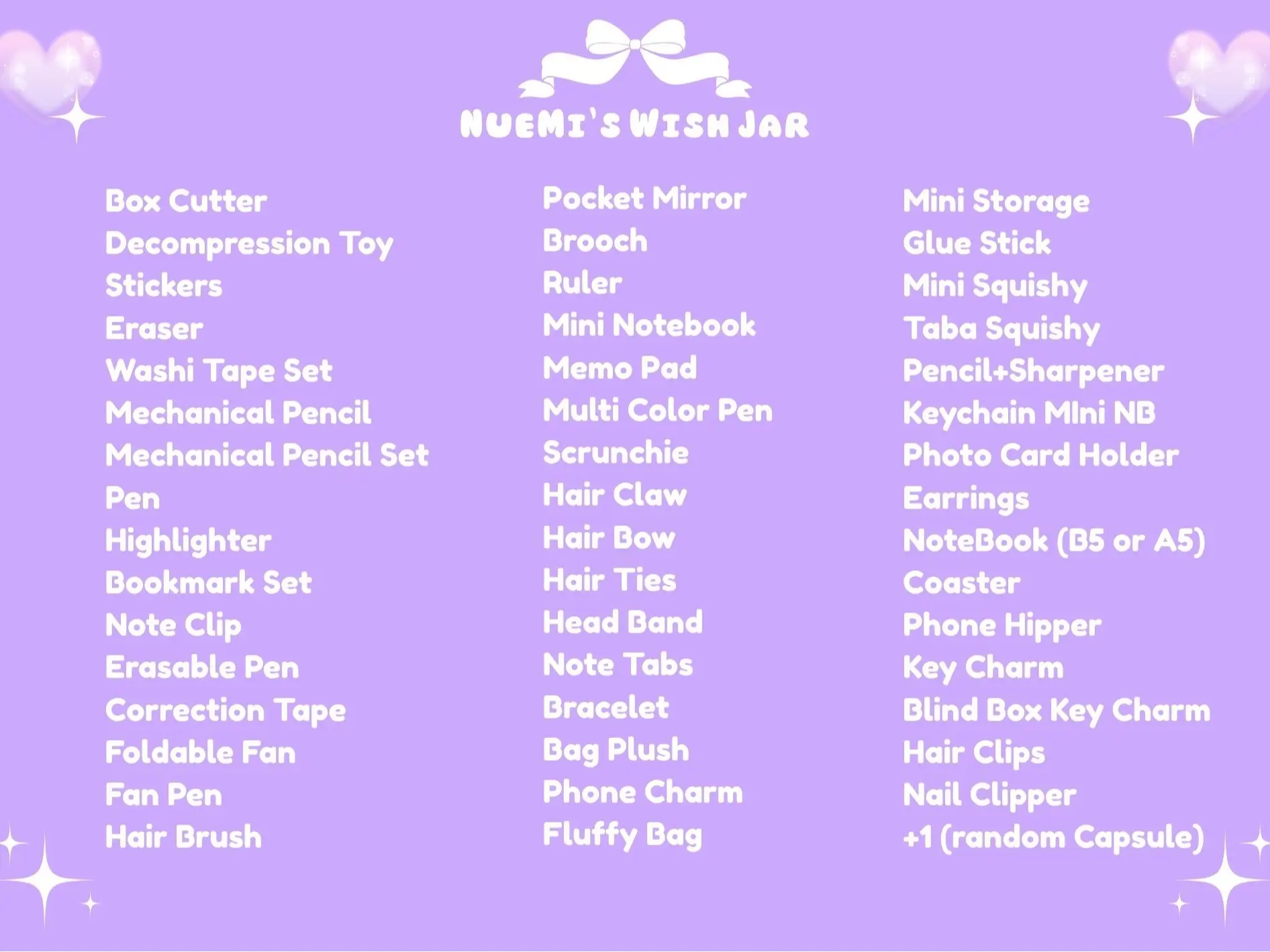 Stationery & Accessories Gift Boxes (Capsules)