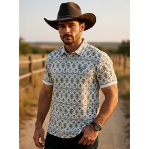 LAMASINI White T-Shirt – Classic Western Style