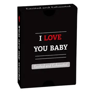 Creative Couples Date Close-ups Essential Board Game Card, 50pcs/box Fun Conversation Card Game, Interesting Card Game for Couple on Dating and Traveling