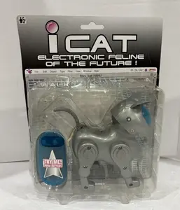 S.R.M iCAT Vintage Electronic Walking Cat Toy - Rare Find