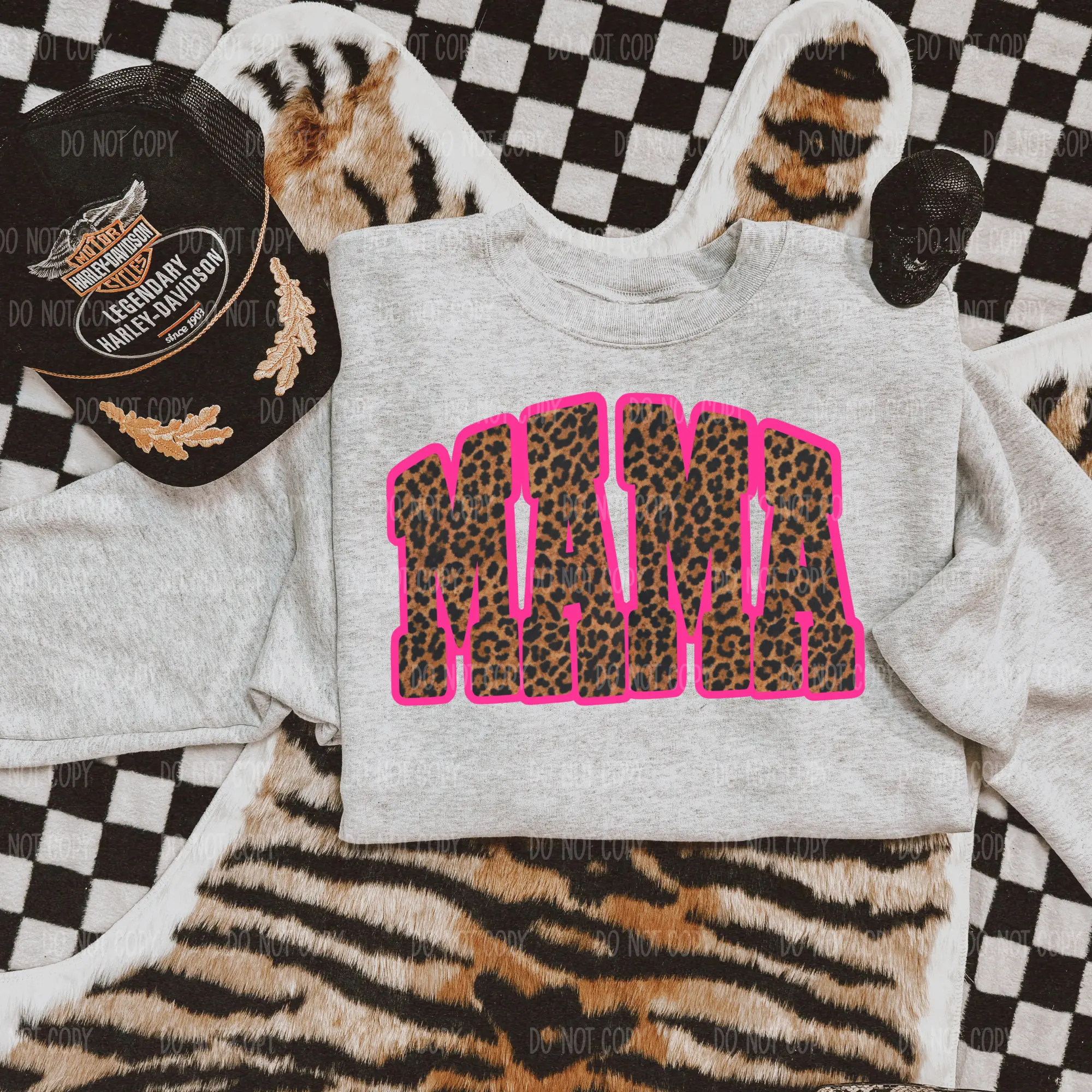 Leopard Mama Tee Or Sweatshirt Leopard Mama Tee Or Sweatshirt