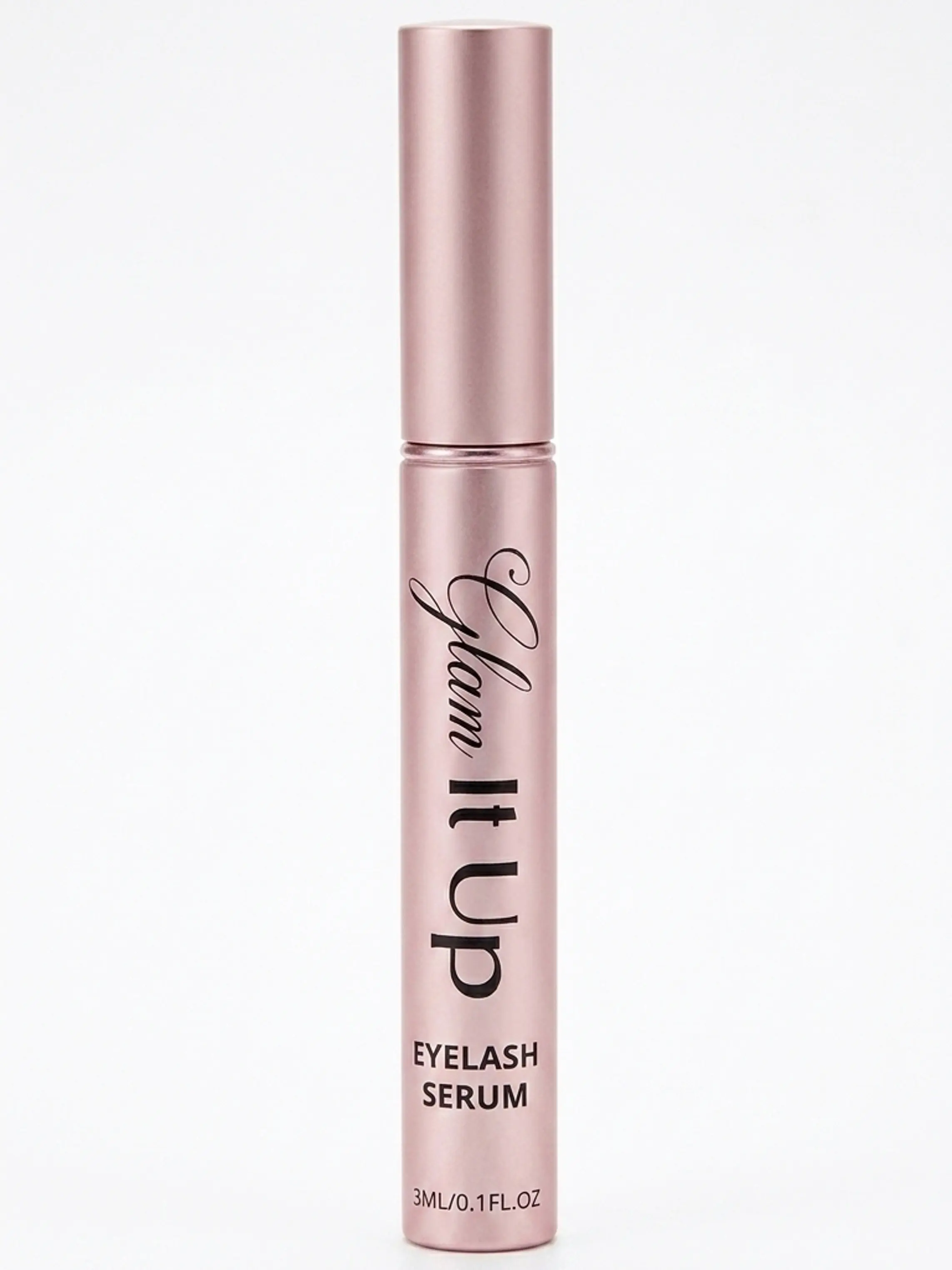 Glam It Up Beauty Eyelash Serum - For Longer & Thicker Lashes, Peptide-Infused Formula with Hyaluronic Acid, Hydrating, Supports Hair Growth, Moisturizing