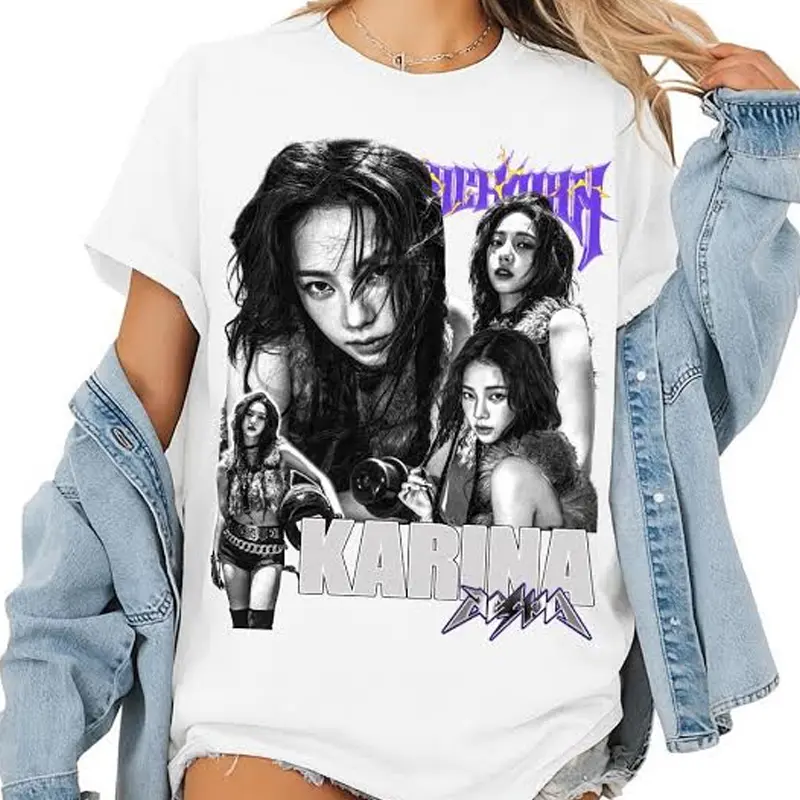 Karina Concert Style Gift For Fans T Shirt