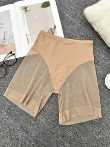 Women's Mid-Waist Thong Panties, Slim-Fit Underwear for Dresses, Lightweight Comfortable Thin Material, Breathable Seamless Knicker, Casual All-Season Wear, Casual Comfy Panty