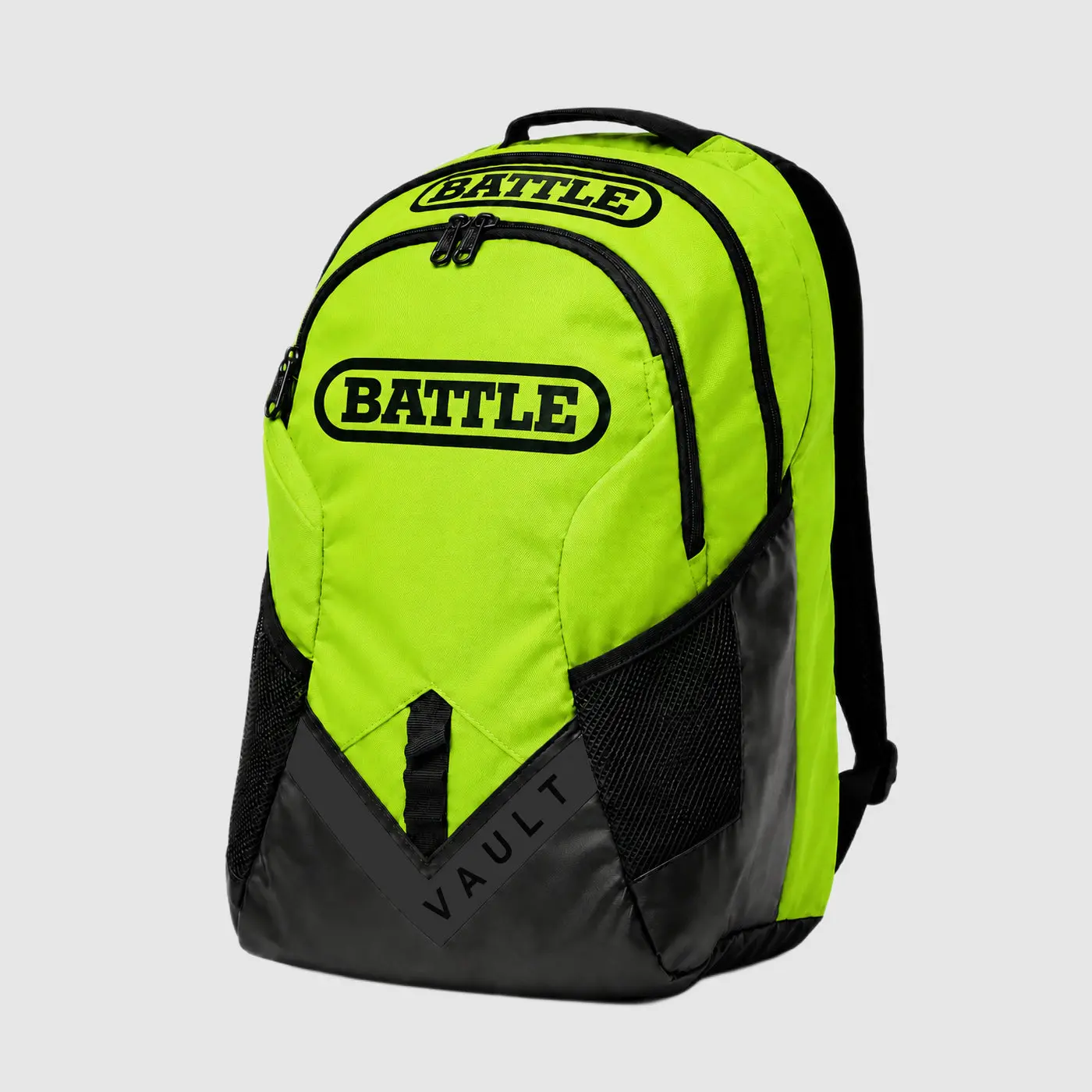 Battle Vault Durable Polyester Backpack - Football Equipment Bag with Soft-Lined Top Sleeve, Adjustable Straps for Athletes; Ideal for Backpacks for School, Campus Life