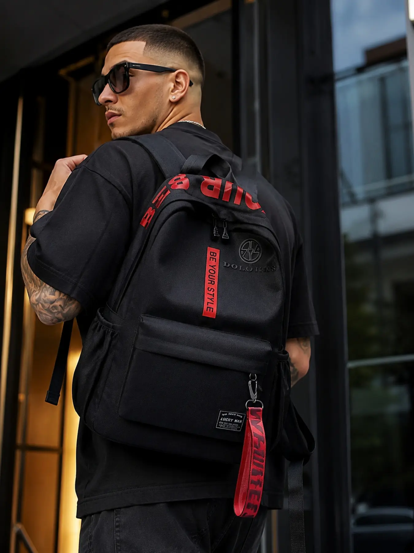 Large Capacity Fashion College Backpack for School Travel and Daily Use, Lightweight Waterproof Laptop Bookbag for Men Women Teen Boys Girls, Modern Casual Outdoor Daypack with Stylish Details, Popular Holiday Birthday Graduation Gift for Friends Family