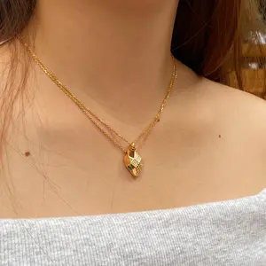 Lady Snake Necklace hand made fashion jewelery