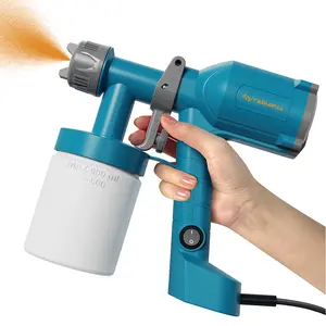 【Mama Gift】TILSWALL Ultra-Light Paint Sprayer with 2 Nozzles 3 Patterns for Furniture Cabinets Walls DIY Projects Room Decor Home Renovation Ultra-light Spray Gun Tool Must-Haves Fathersdaygift Spring Spruce-Up