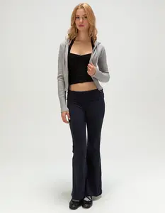 TILLYS Fold Over Flare Womens Pants
