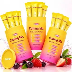 LeeFar Cutting Drink Mix – | Strawberry Açaí Flavor – 30 Servings