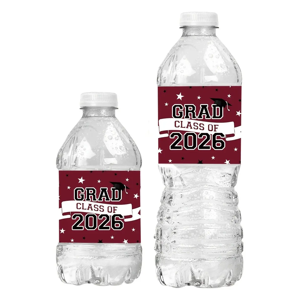 1 Set of 20 Labels（10 Sheets） for Water Bottles, Perfect for Celebrating The Class of 2026，Sticker Pack, Stickers Included, Stickers Are Great for Graduation Parties And As Gifts for Graduates，graduation decoration，party supplies