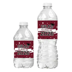 1 Set of 20 Labels（10 Sheets） for Water Bottles, Perfect for Celebrating The Class of 2026，Sticker Pack, Stickers Are Great for Graduation Parties And As Gifts for Graduates，graduation decoration，party supplies