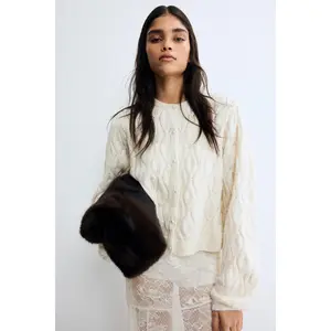 H&M Pointelle-knit cardigan
