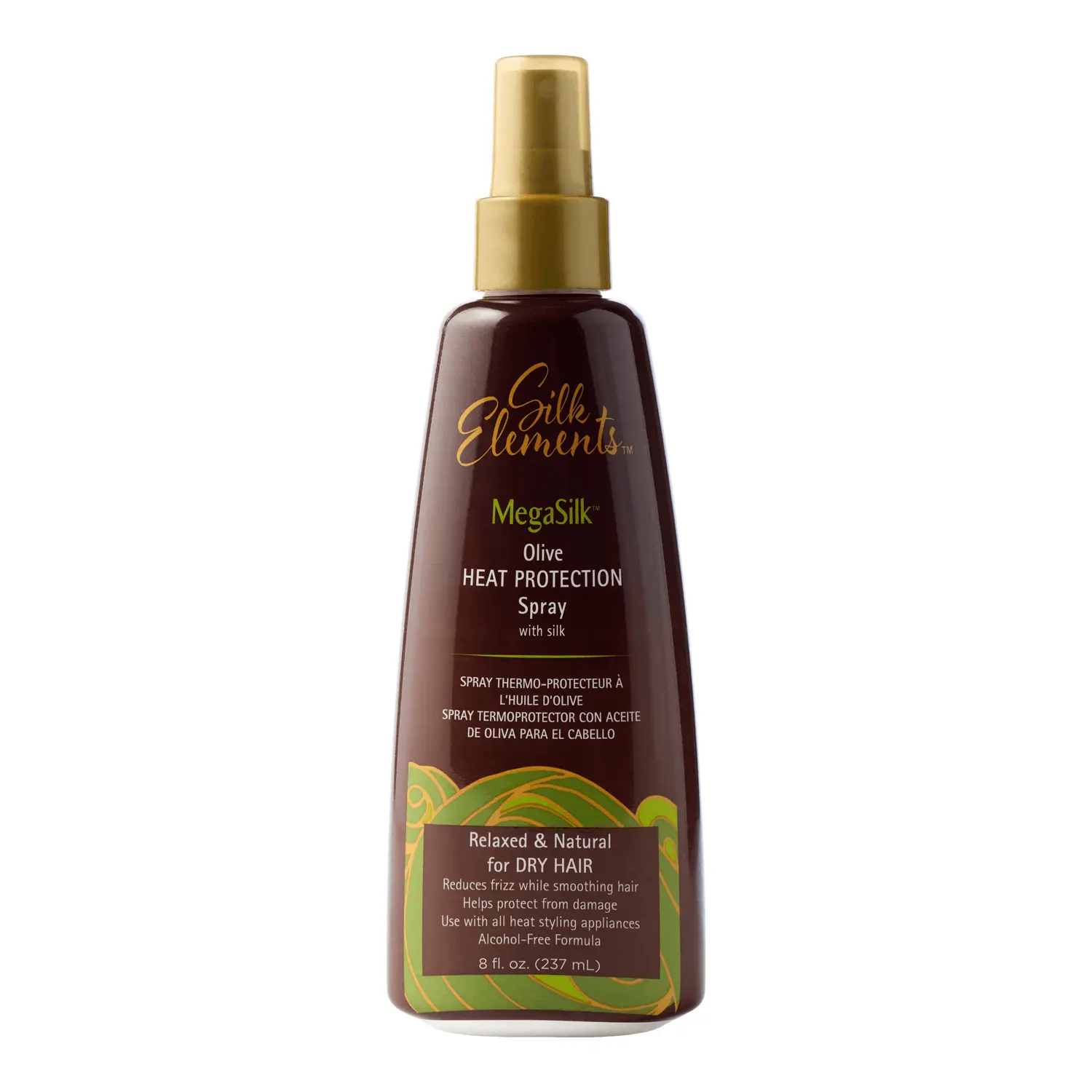Silk Elements Megasilk Olive Heat Protection Spray  8oz