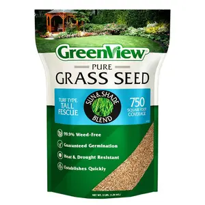 3 lbs. Pure Grass Turf Type Sun and Shade Blend - Covers up to 750 sq. ft.