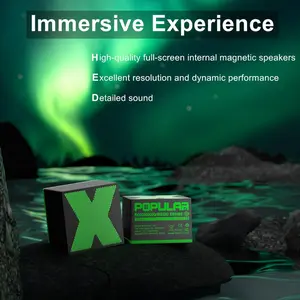 Portable Bluetooth Speaker, 360 Surround Sound, Long Battery Life, for Home, Camping, and Outdoor Use, Mini Design