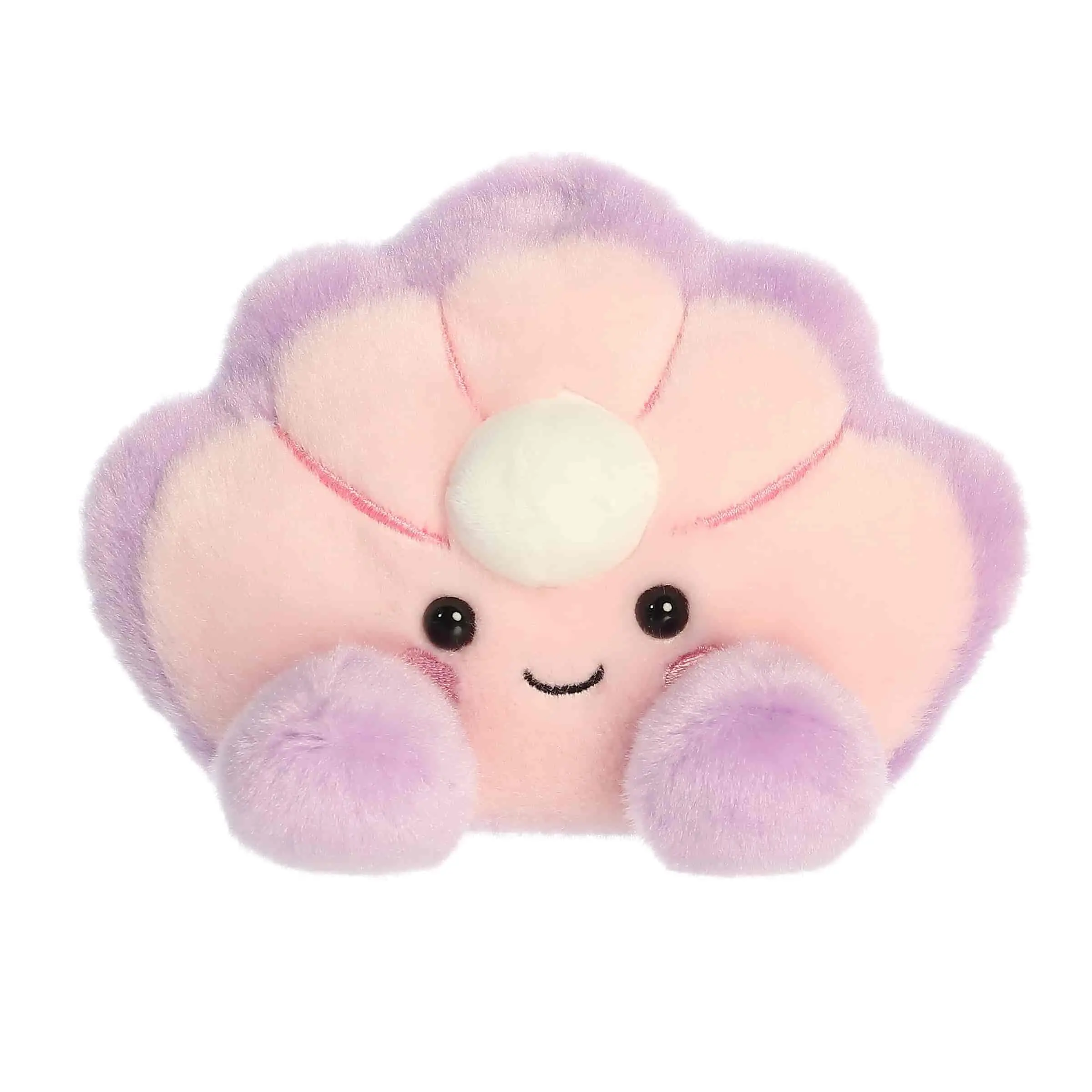 Palm Pals Adorable Odette Oyster 5.5 inch Small Soft Plush Collectable Stuffed Animal