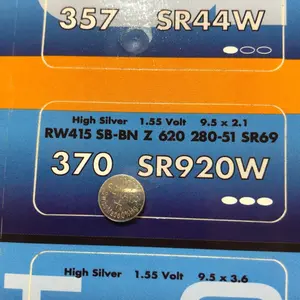 Renata 370/371 SR920W/SR920SW Silver Oxide Watch Battery – 1.55V Coin Cell Electronic